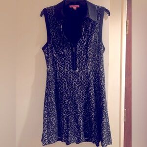 Betsey Johnson Zipper Lace Dress